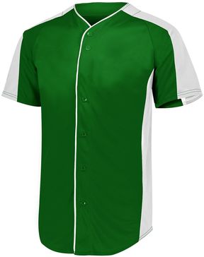 Augusta Sportswear Adult Full-Button Baseball Jersey